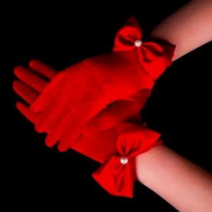 Beloved Millinery Fine Elegant Velvet Gloves Tea Brunch Church Formal Black Tie